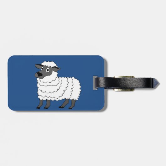 Schaap Bagagelabel (Achterkant horizontaal)