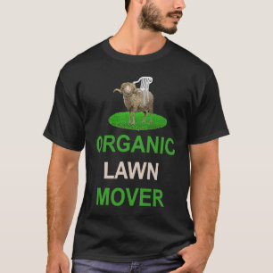 Schaap biologisch grasmaaien Landscaping Shepherd T-shirt