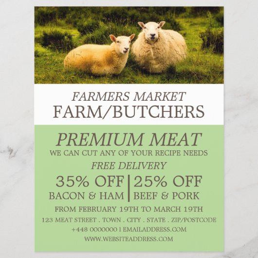 Schaap, Boer & Slager Reclame Flyer (Voorkant)