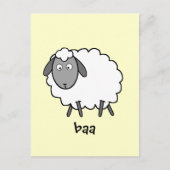 Schaap Briefkaart (Voorkant)