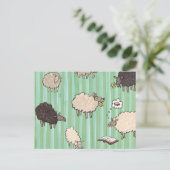 Schaap Briefkaart (Staand voorkant)