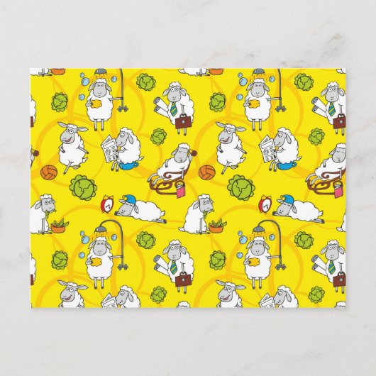 Schaap Briefkaart (Voorkant)