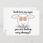 schaap briefkaart (Voorkant / Achterkant)