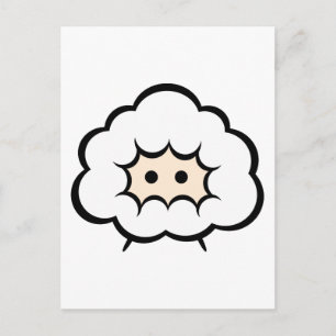schaap briefkaart