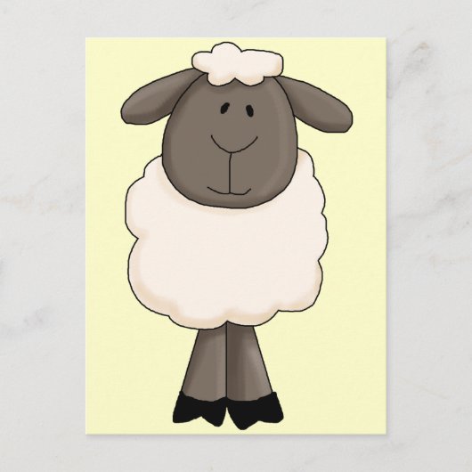 Schaap Briefkaart (Voorkant)