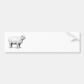 Schaap Bumpersticker (Voorkant)