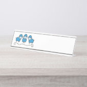 Schaap Bureau Naambordje (Voorkant)