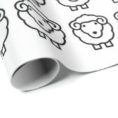 Schaap Cadeaupapier (Rol Hoek)