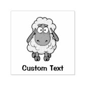 Schaap Cartoon Zelfinktende Stempel (Design)