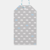 Schaap & Cloud Baby shower Favor Cadeau Labels (Bl Cadeaulabel (Achterkant)