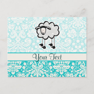 Schaap; Cute Briefkaart