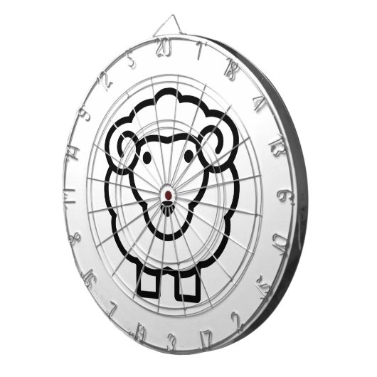 Schaap Dartbord (Voorkant Rechts)