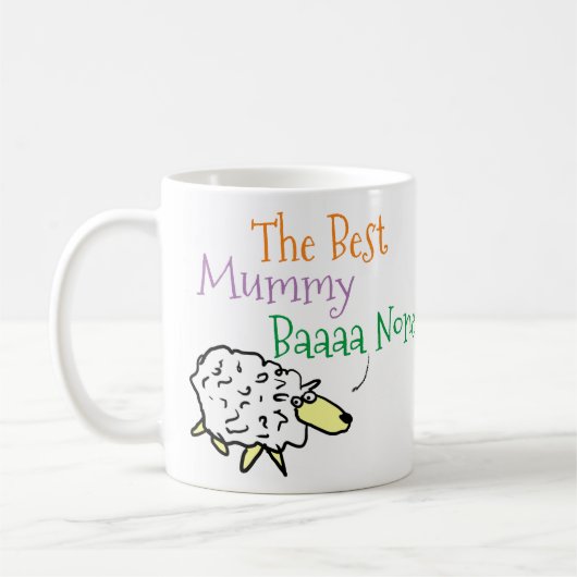 Schaap Design voor de Beste Mama Koffiemok (Links)