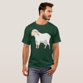 Schaap Dieren retro T-shirt (Voorkant volledig)
