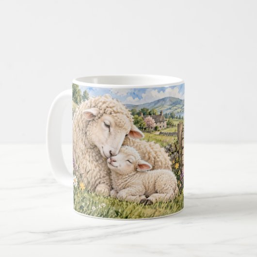 Schaap en Lam Mok (Voorkant links)