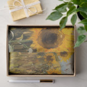 Schaap en Lam Zonnebloem Veld Decoupage Tissuepapier (Geschenk)