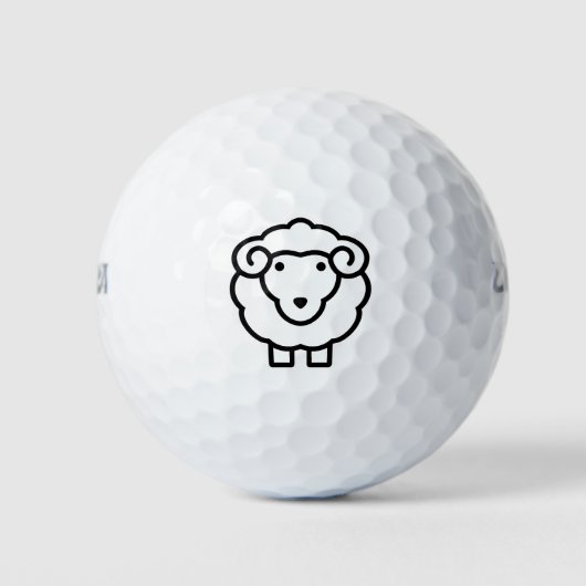 Schaap Golfballen (Voorkant)