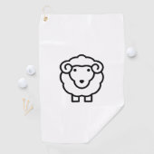 Schaap Golfhanddoek (Insitu)