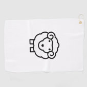 Schaap Golfhanddoek (Horizontaal)