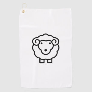 Schaap Golfhanddoek