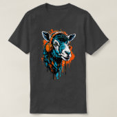 Schaap grappige kunst liefhebber t-shirt (Design voorkant)