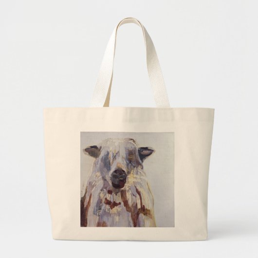 Schaap Grote Tote Bag (Voorkant)