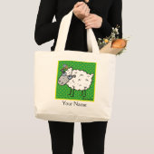Schaap Grote Tote Bag (Voorkant (product))