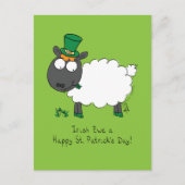 Schaap Iers Grappig St. Patrick's Day Briefkaart (Voorkant)