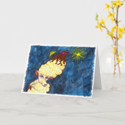 Schaap Ijskaart Kaart (Gele Bloem)