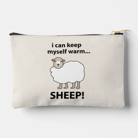 Schaap, ik kan mezelf warme schapen houden etui (Achterkant)
