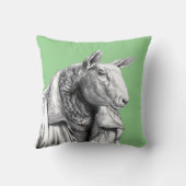 Schaap in jeansjas (Moegi) Kussen (Achterkant)