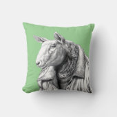 Schaap in jeansjas (Moegi) Kussen (Voorkant)