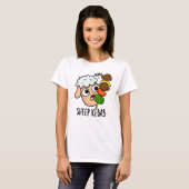 Schaap Kebab Funny Shish Kebab Pun T-shirt (Voorkant volledig)