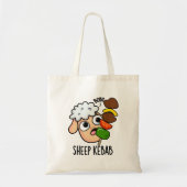 Schaap Kebab Funny Shish Kebab Pun Tote Bag (Voorkant)