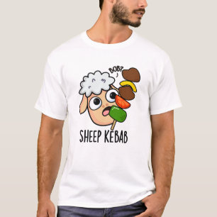 Schaap Kebab Grappige Shish Kebab Woordspeling  T-shirt