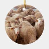 Schaap Keramisch Ornament (Voorkant)