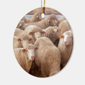 Schaap Keramisch Ornament (Links)