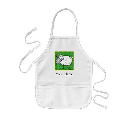 Schaap Kinder Schort (Voorkant)