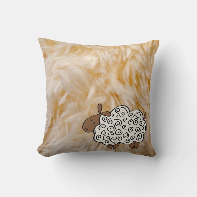 Schaap Kussen (Voorkant)