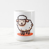 Schaap, Lam, Cartoon Koffiemok (Center)