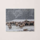 Schaap Legpuzzel (Horizontaal)
