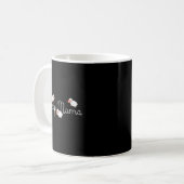 Schaap Mama Dier Moeders Dag Cadeau Koffiemok (Voorkant links)