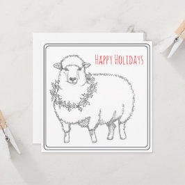 Schaap Met Hulst Kaart