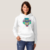 Schaap met schaafkop Rook Hoodie (Voorkant volledig)