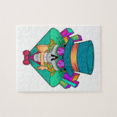 Schaap met schaafkop Rook Legpuzzel (Horizontaal)