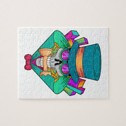 Schaap met schaafkop Rook Legpuzzel (Horizontaal)