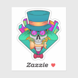 Schaap met schaafkop Rook Sticker