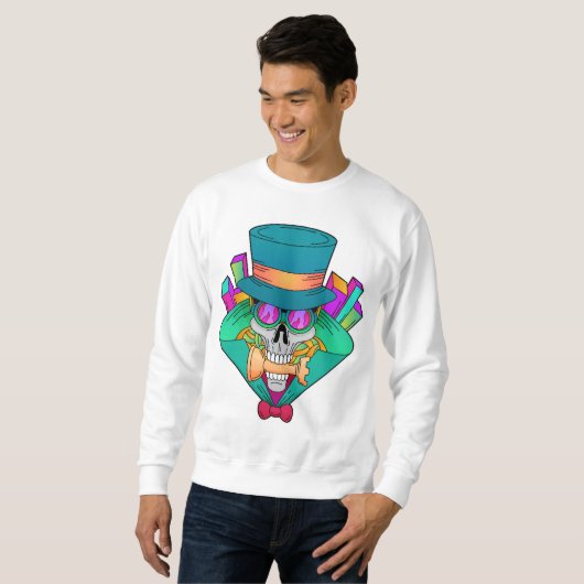 Schaap met schaafkop Rook Trui (Voorkant volledig)