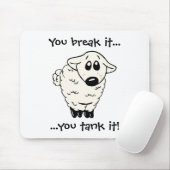 schaap muismat (Met muis)