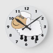 Schaap Ontwerp Ronde Klok (Voorkant)